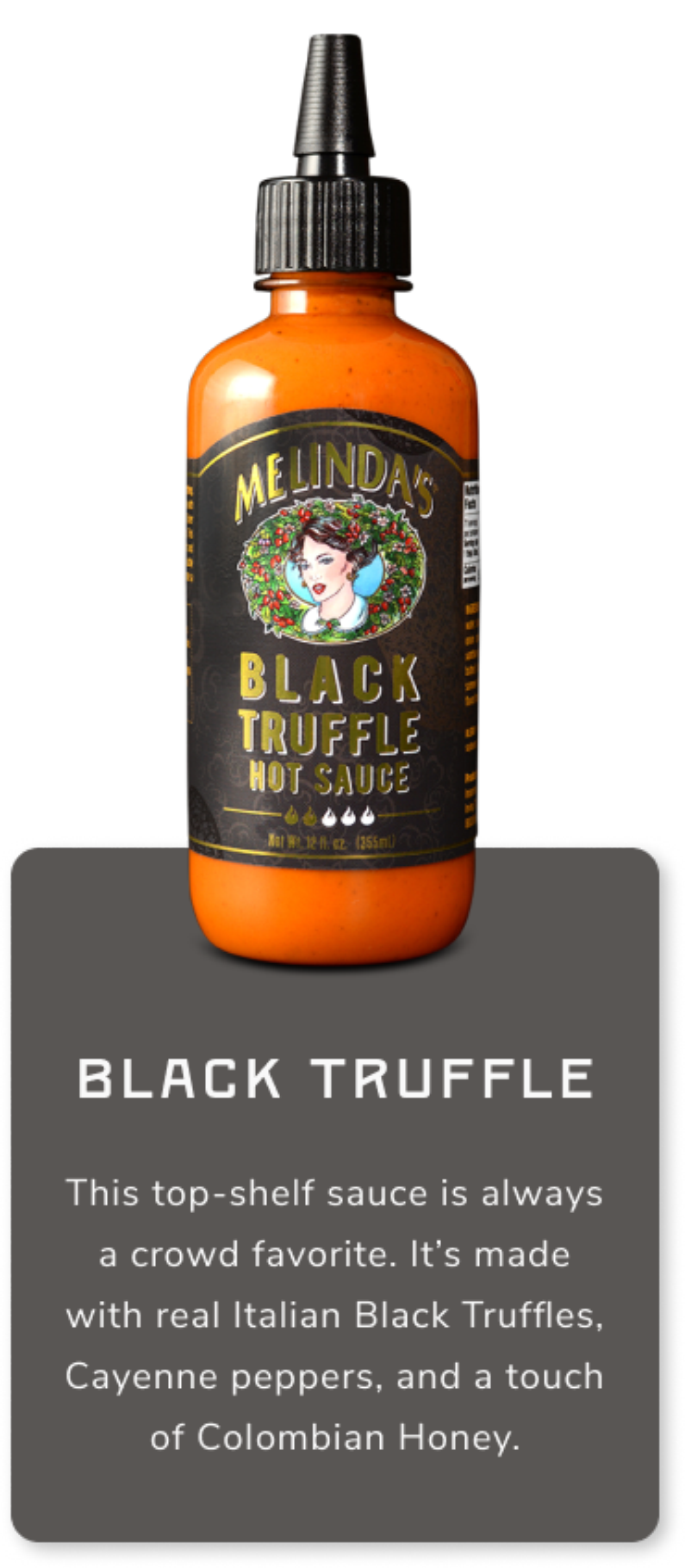 Melinda’s Black Truffle Hot Sauce