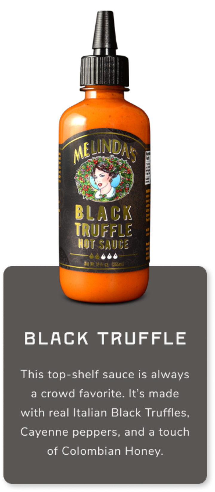 Melinda’s Black Truffle Hot Sauce