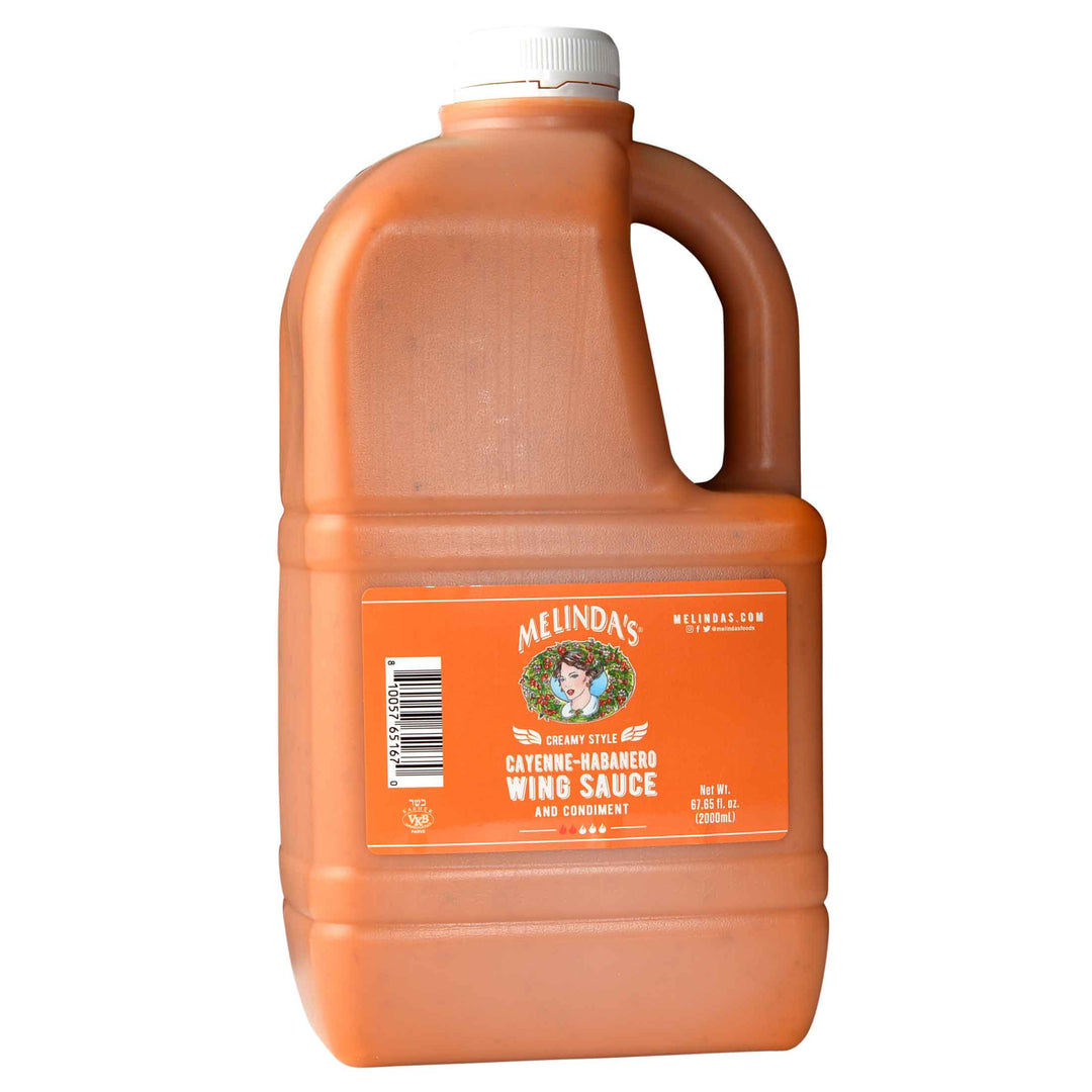 Melinda’s Creamy Style Cayenne-Habanero Wing Sauce Half Gallon