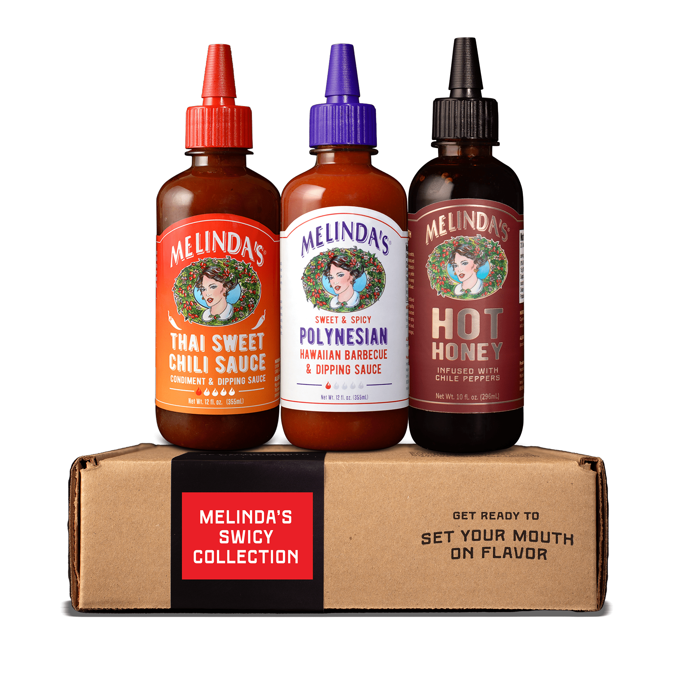 Melinda's SWICY Pack – The Perfect Sweet & Spicy Trio! – Melinda's