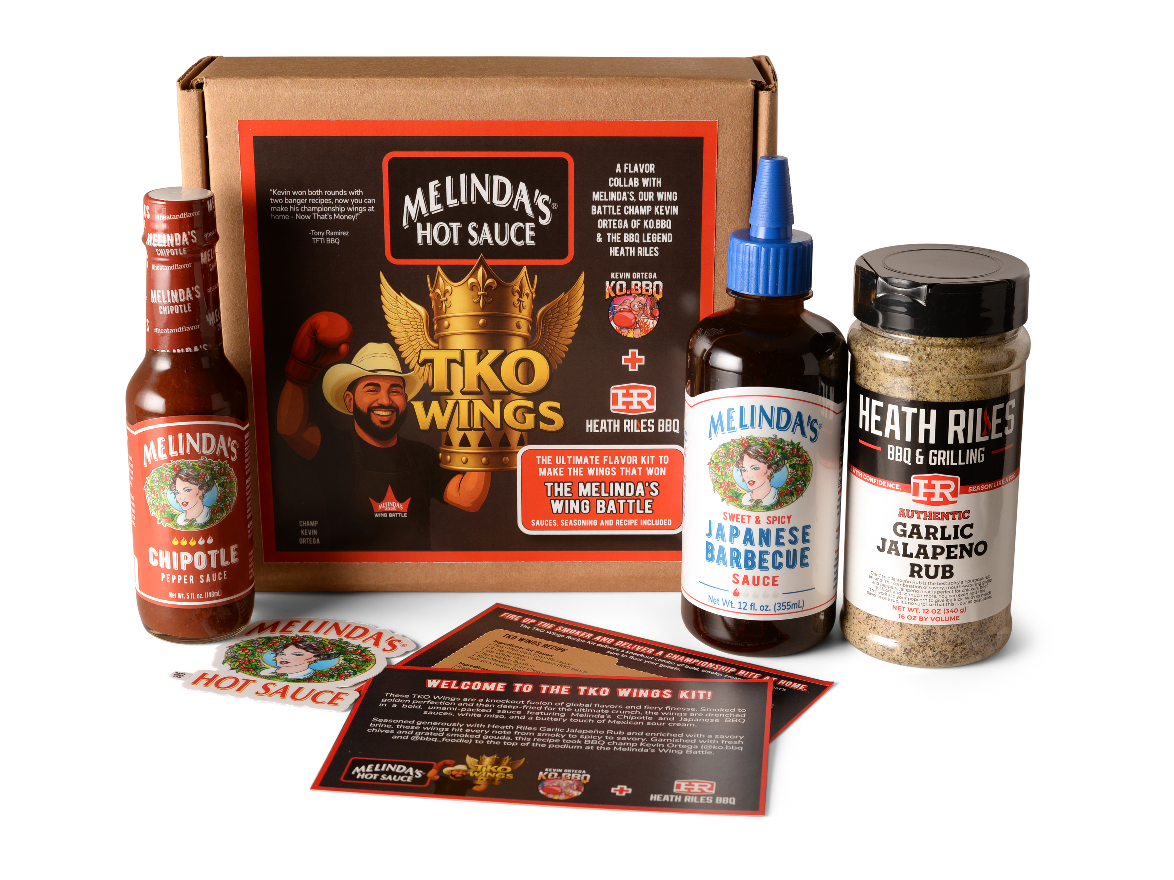 Melinda's TKO Wings Recipe Kit – Melinda's Foods
