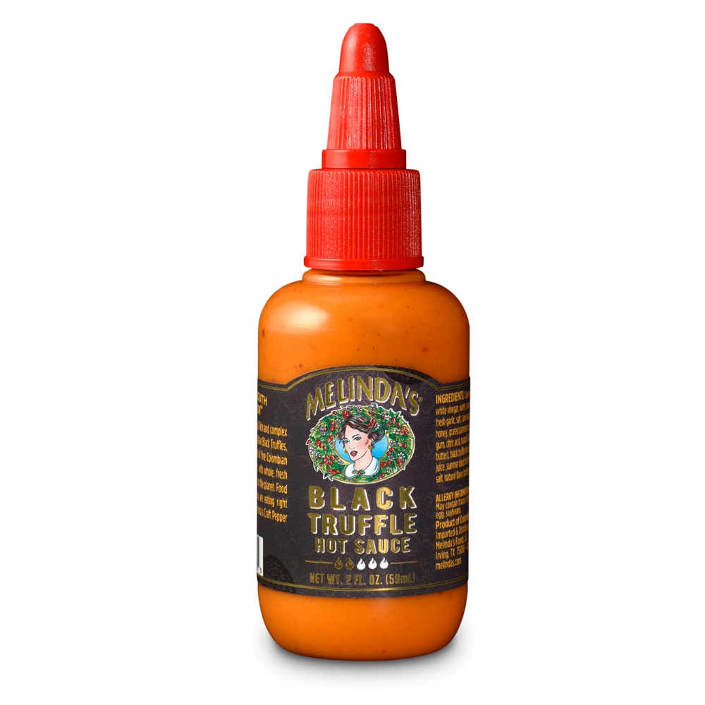 Melinda's Black Truffle Hot Sauce 2oz MiniSqueeze Melinda's Foods