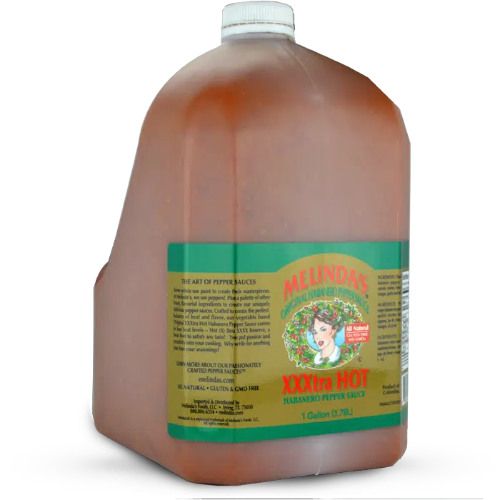 Melinda’s Original Habanero XXXtra Hot Sauce (Gallon)