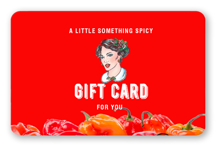Melinda's Gift Card: Share gourmet, spicy experiences with loved ones. Delight friends, family, and colleagues with the gift of flavor and choice.