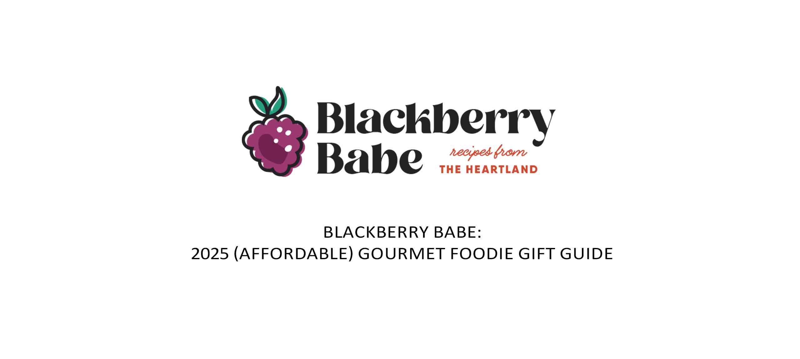 Blackberry Babe logo with purple blackberry icon and text 