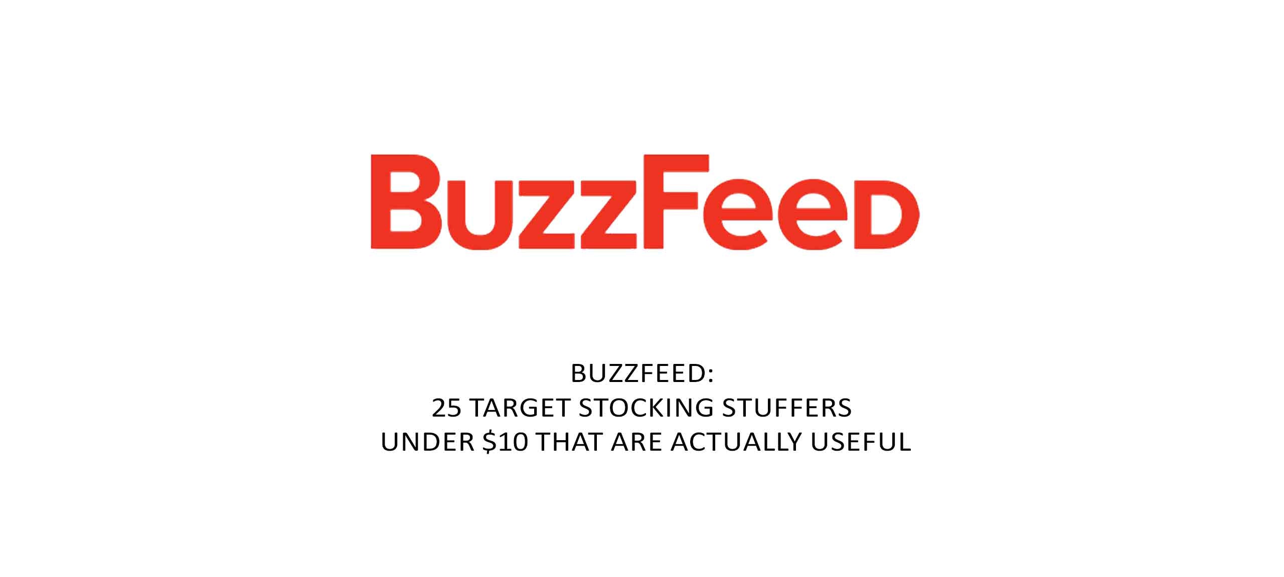 BuzzFeed logo with article title 