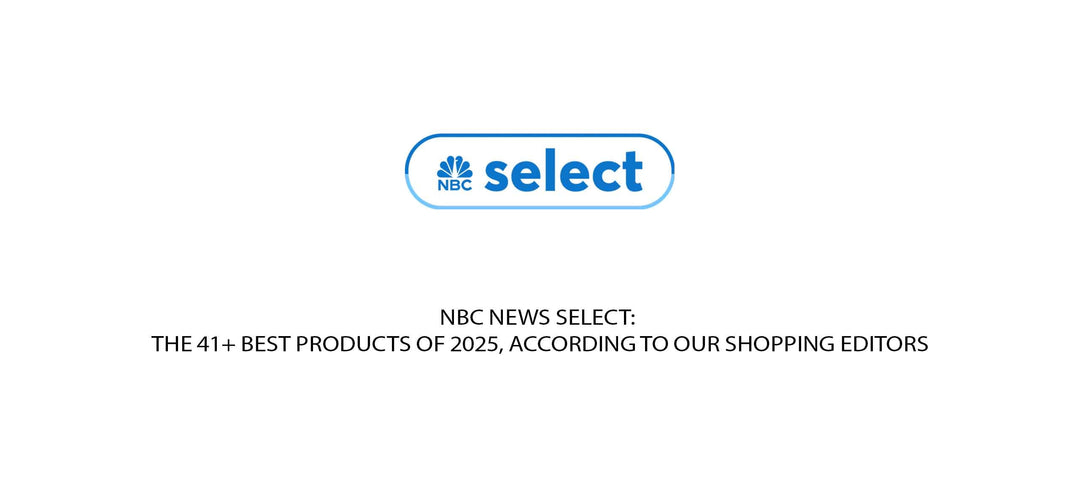NBC Select logo above text announcing "The 41+ Best Products of 2025, According to Our Shopping Editors"