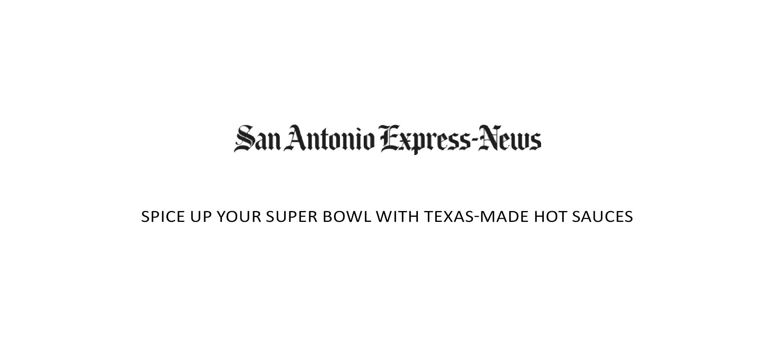 San Antonio Express-News logo above headline 