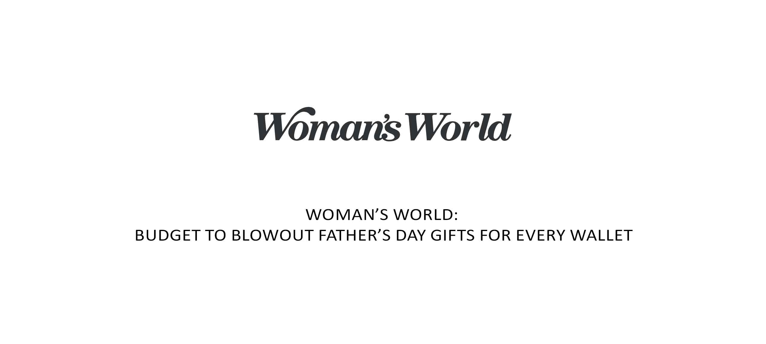 Woman's World magazine logo above text reading 