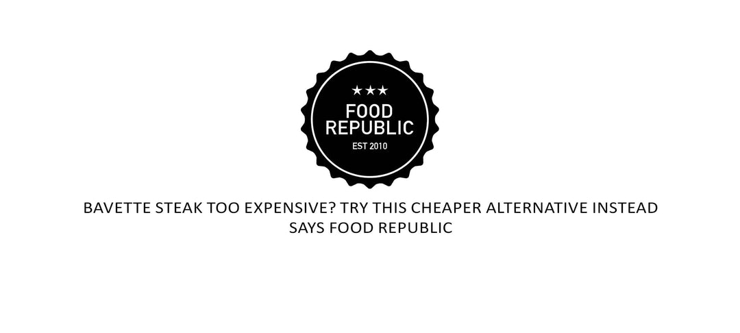 Food Republic logo with three stars above text "FOOD REPUBLIC EST 2010" in circular badge design