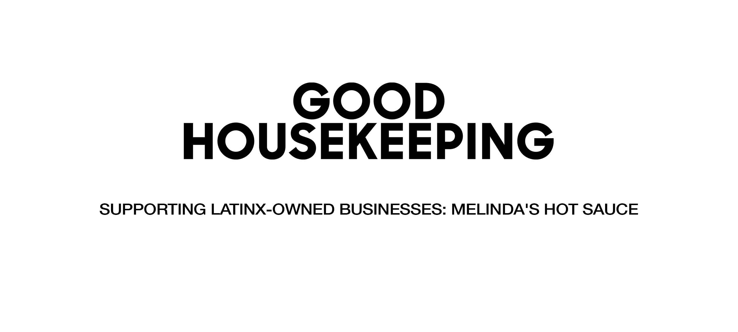 Good Housekeeping logo with text 