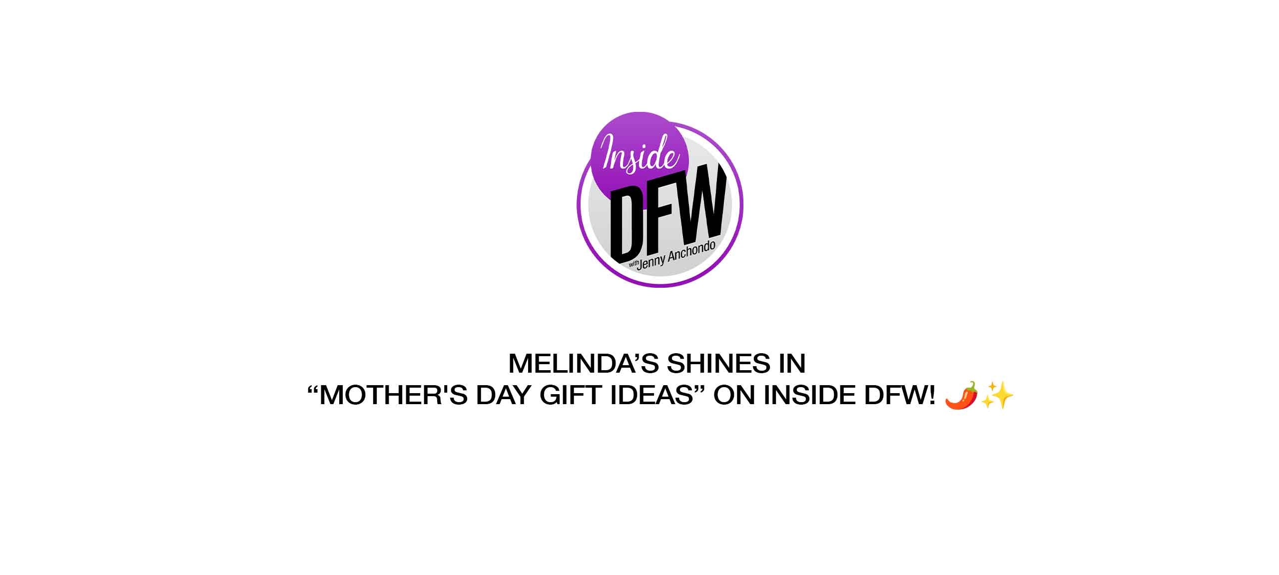 Inside DFW logo featuring purple and white circular design with 