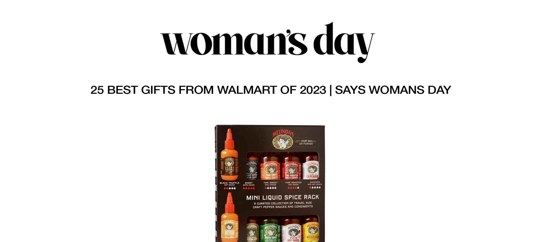 Woman's Day magazine logo above headline 