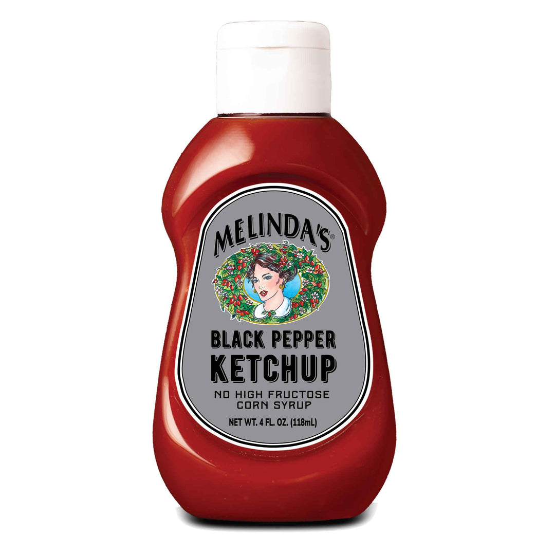 Melinda’s Black Pepper Ketchup (Mini-Squeeze)