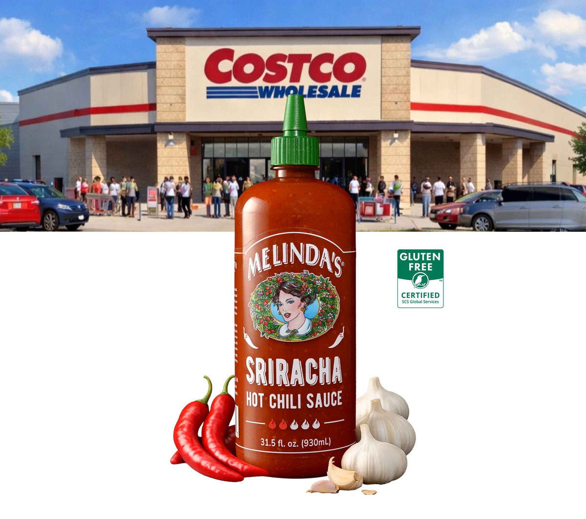 Melinda's Melinda's Sriracha Sauce 31.5 oz — product image