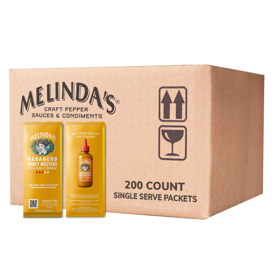 Melinda’s Habanero Honey Mustard (Single Serve Packet)