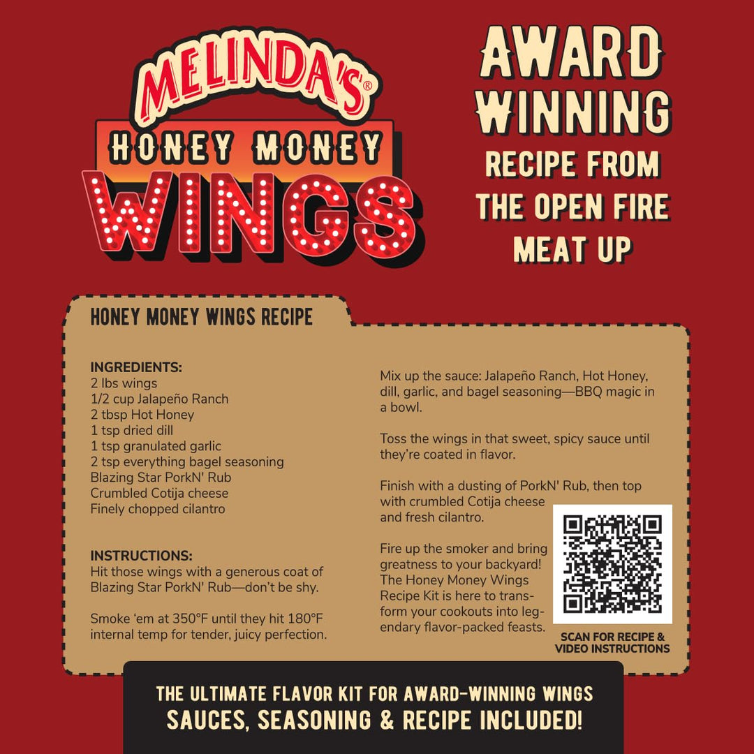 Melinda’s Honey Money Wings Recipe Kit