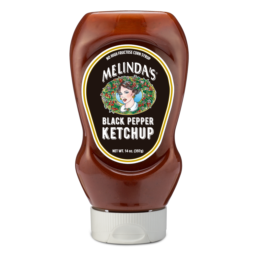 Melinda’s Black Pepper Ketchup (Squeeze)