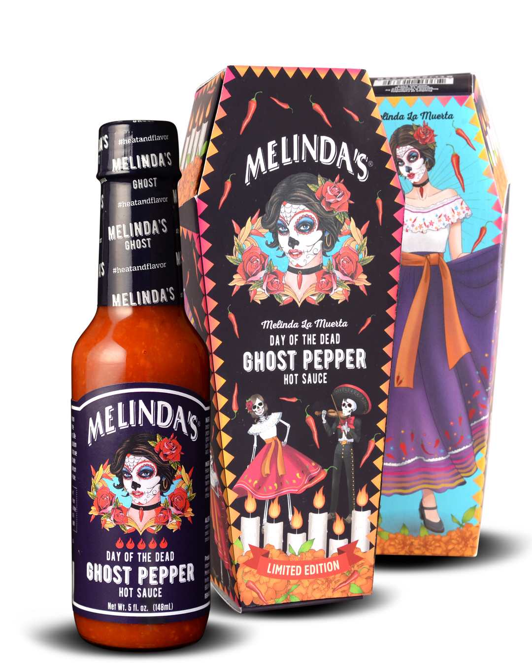 🎁 Melinda’s “La Muerta” Limited Collector’s Edition Day of the Dead Ghost Pepper Sauce (100% off)