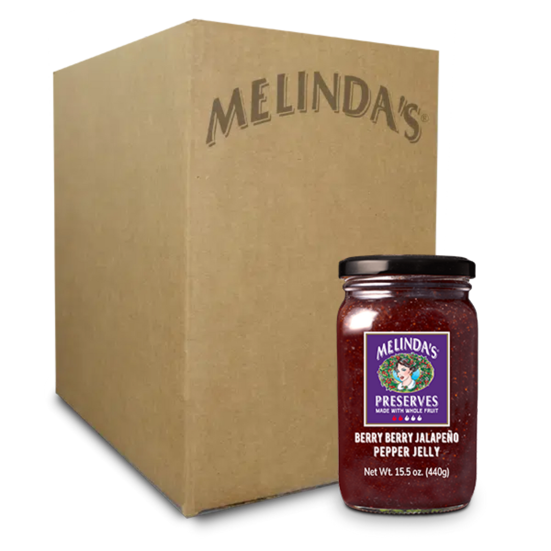 Melinda's Whole Fruit Preserves Berry Berry Jalapeno (6pk Case)