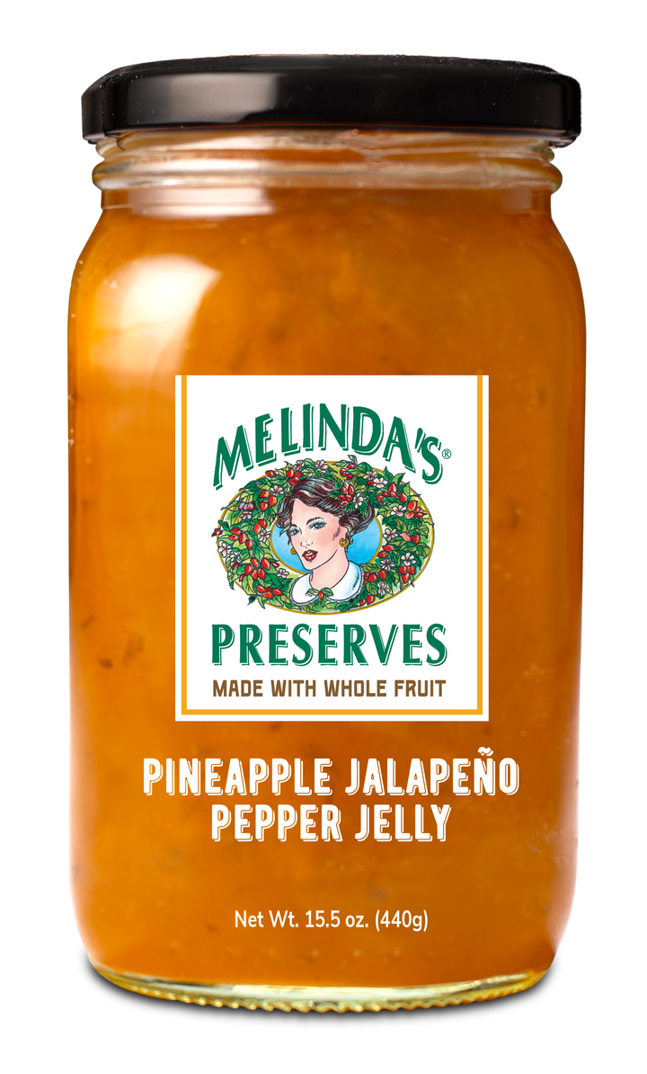 Melinda’s Whole Fruit Preserves Pineapple Jalapeño Pepper Jelly