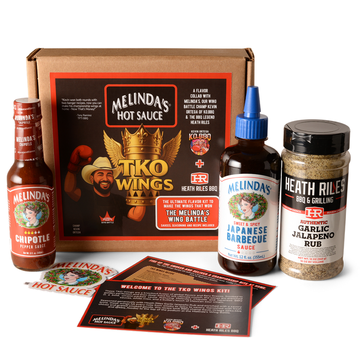 Melinda's TKO Wings Recipe Kit