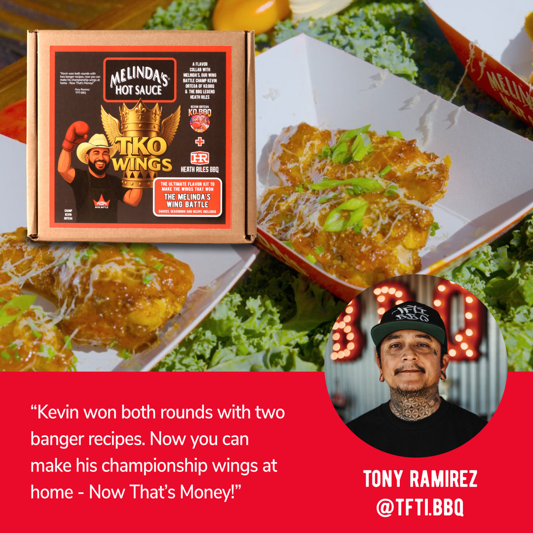 Melinda's TKO Wings Recipe Kit