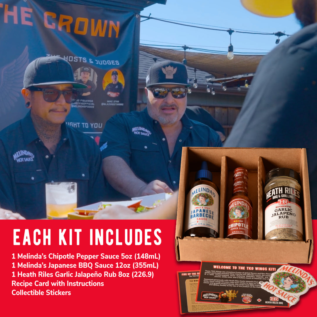 Melinda's TKO Wings Recipe Kit