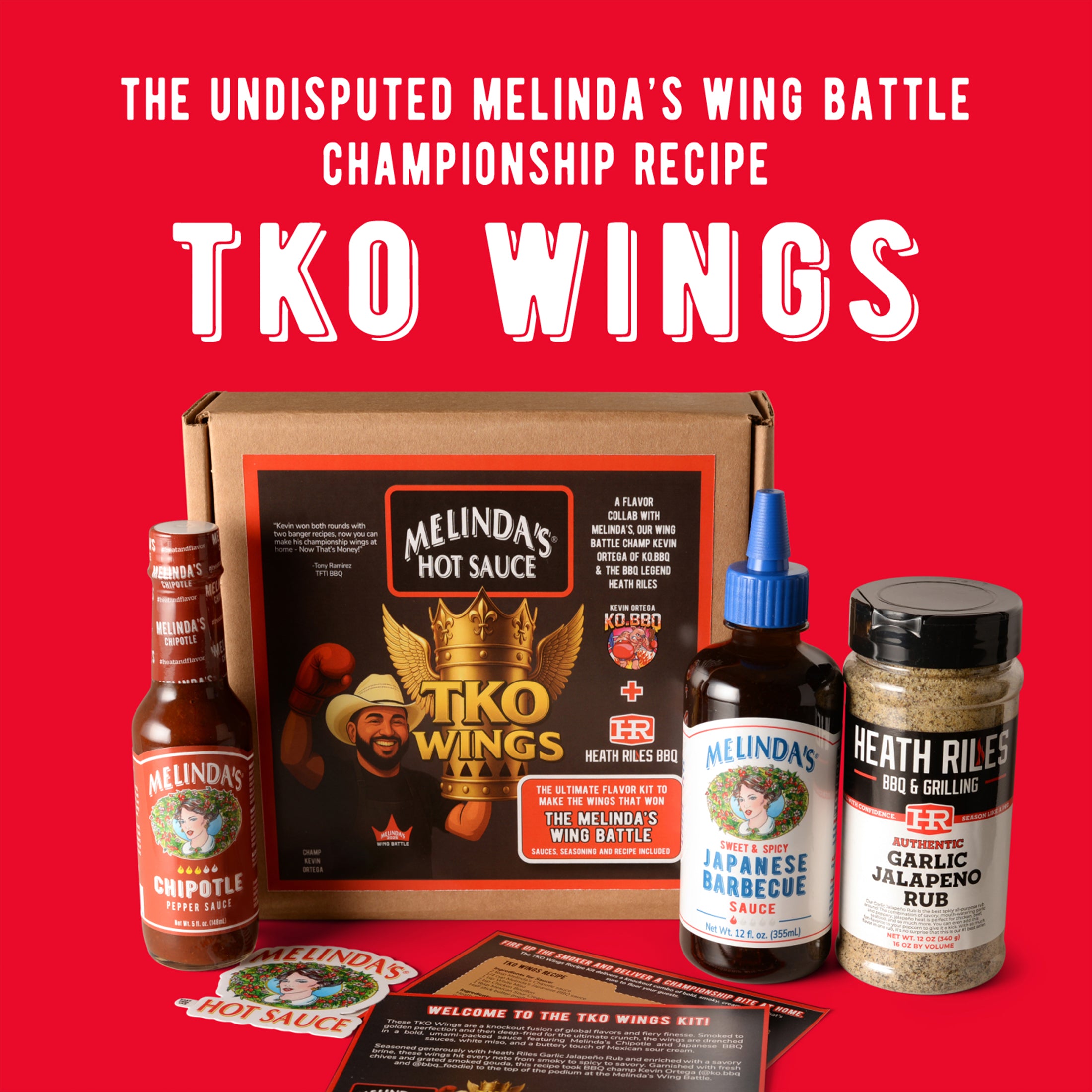 Melinda's TKO Wings Recipe Kit – Melinda's Foods