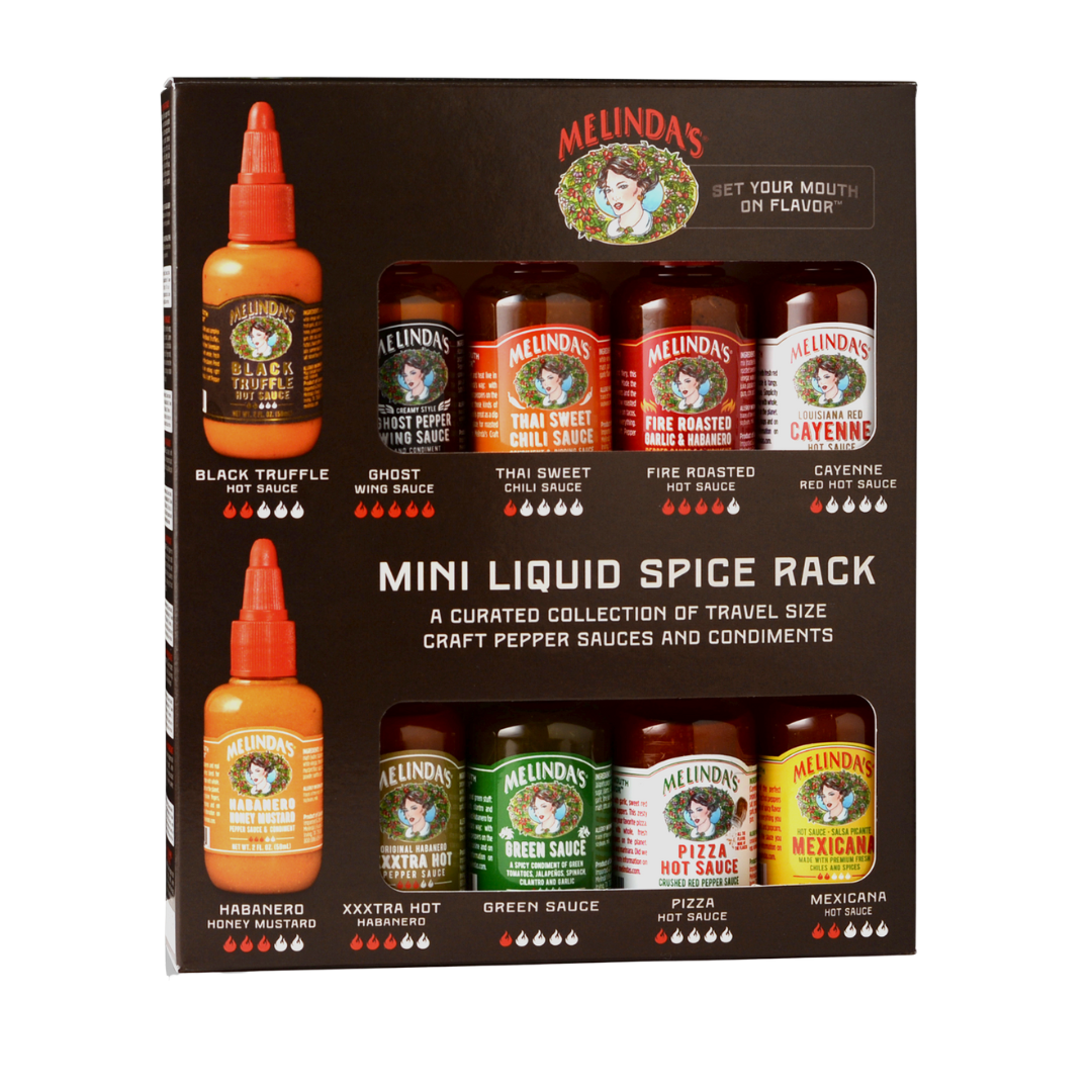 Melinda’s Mini Liquid Spice Rack (10 pack)