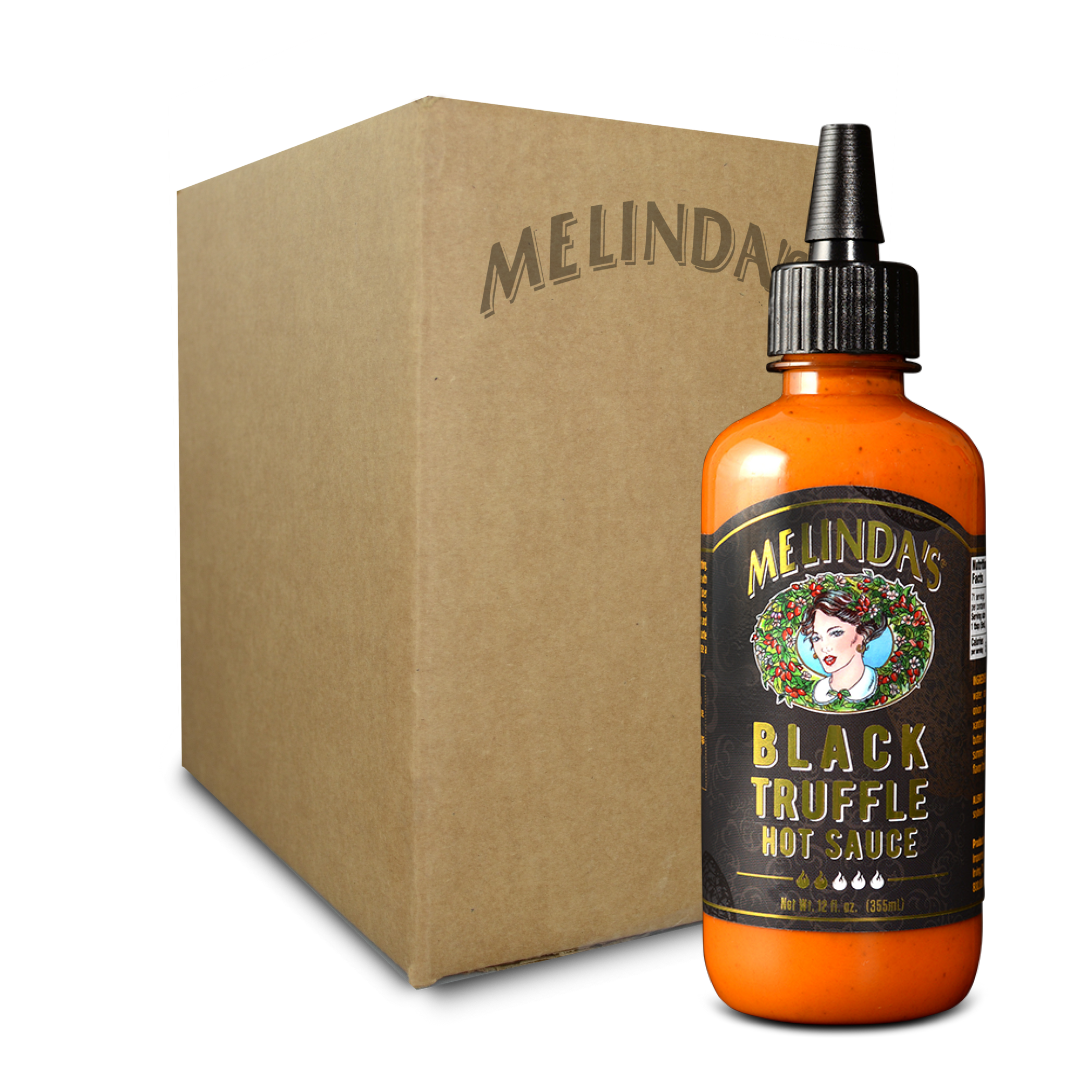 Melinda’s Black Truffle Hot Sauce (6 pk Case)