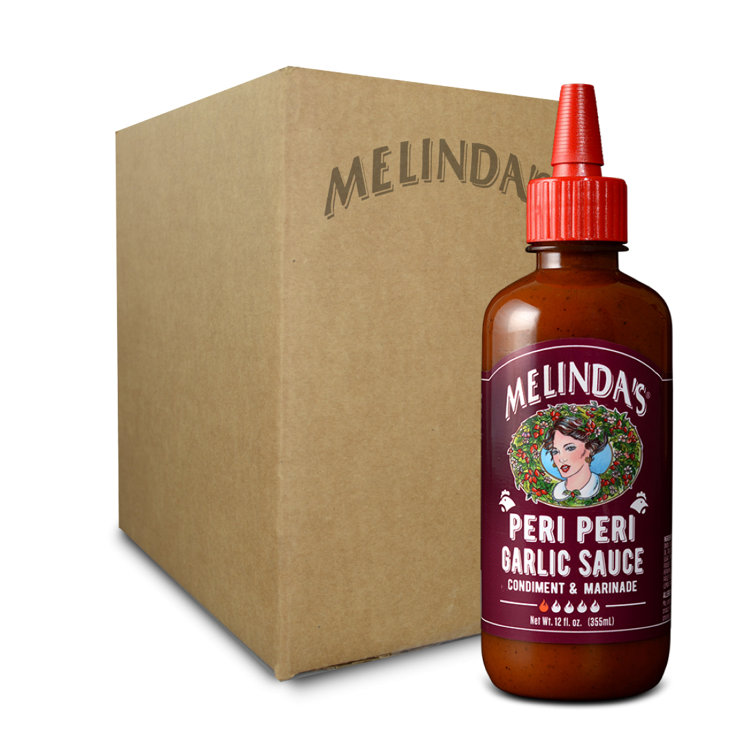 Melinda’s Peri Peri Garlic Sauce (6 pk Case)