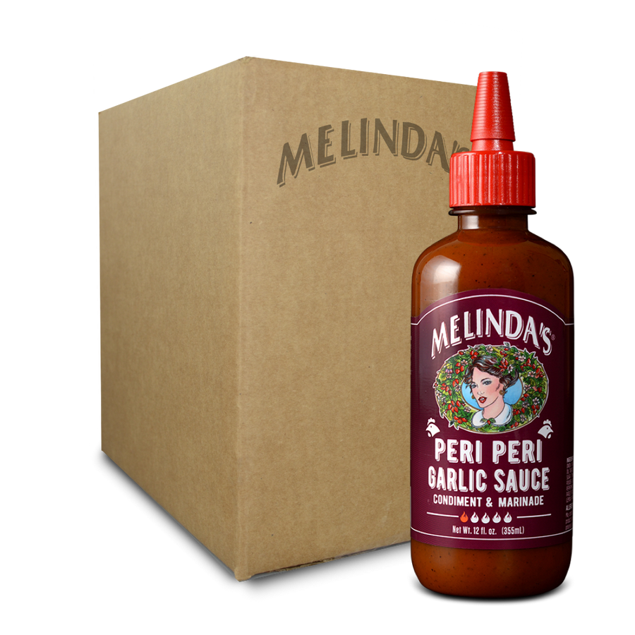 Melinda’s Peri Peri Garlic Sauce (6 pk Case)