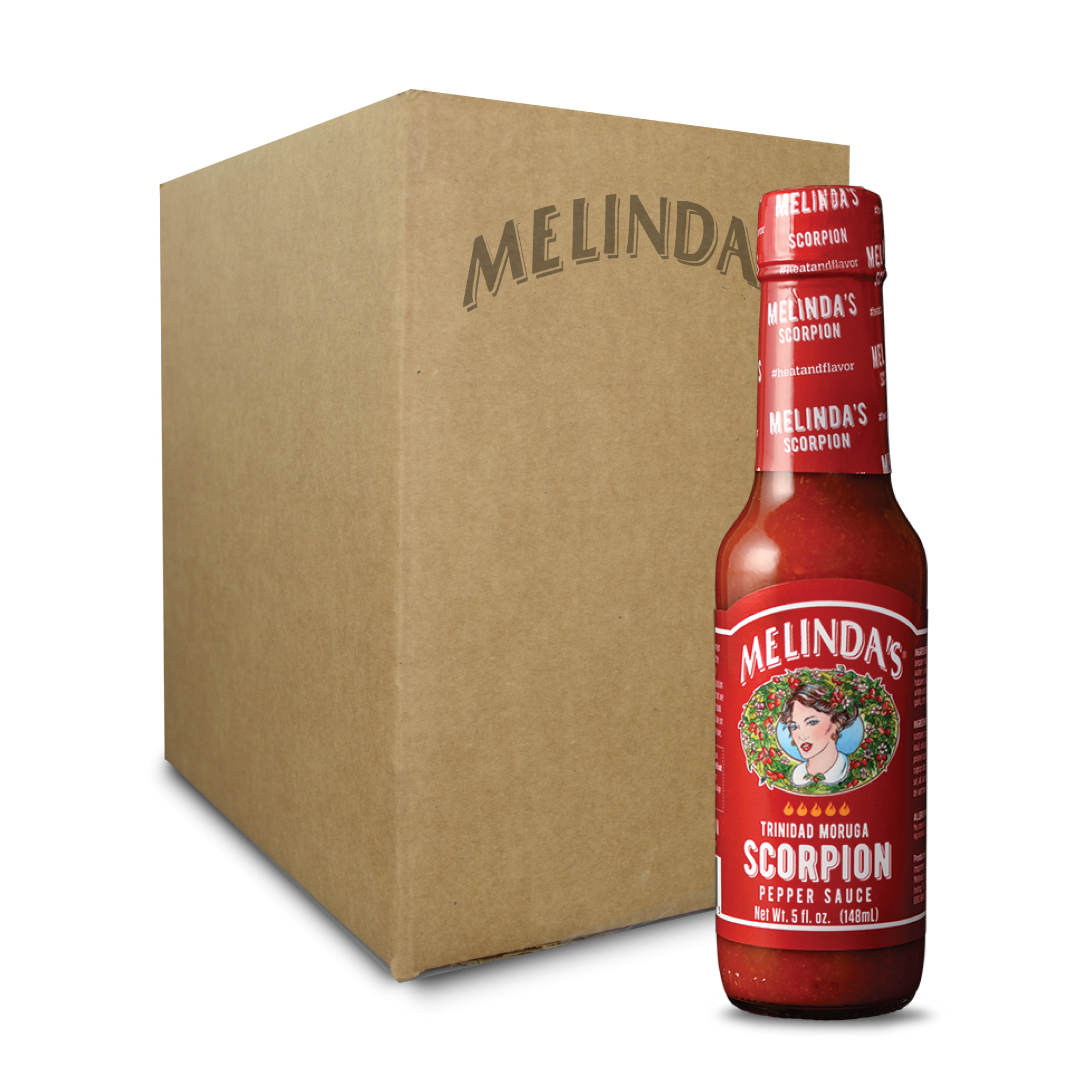 Melinda’s Scorpion Pepper Hot Sauce (12 pk Case)