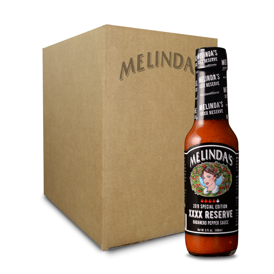 Melinda’s Original Habanero XXXXtra Reserve Hot Sauce (12 pk Case)