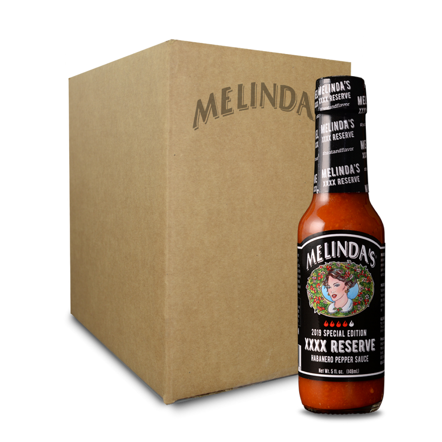 Melinda’s Original Habanero XXXXtra Reserve Hot Sauce (12 pk Case)