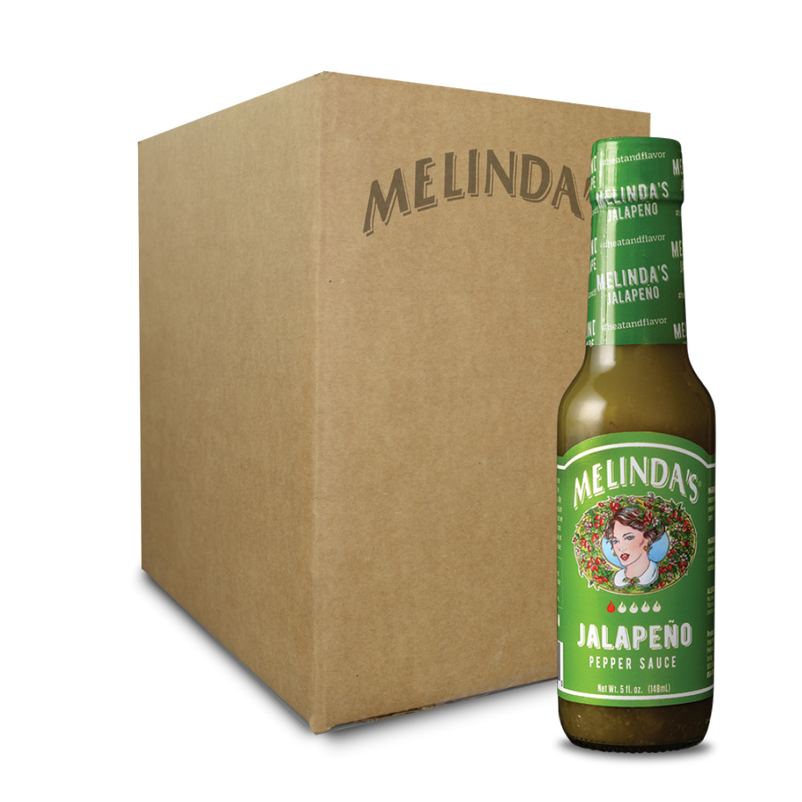 Melinda’s Jalapeño Pepper Hot Sauce (12 pk Case)