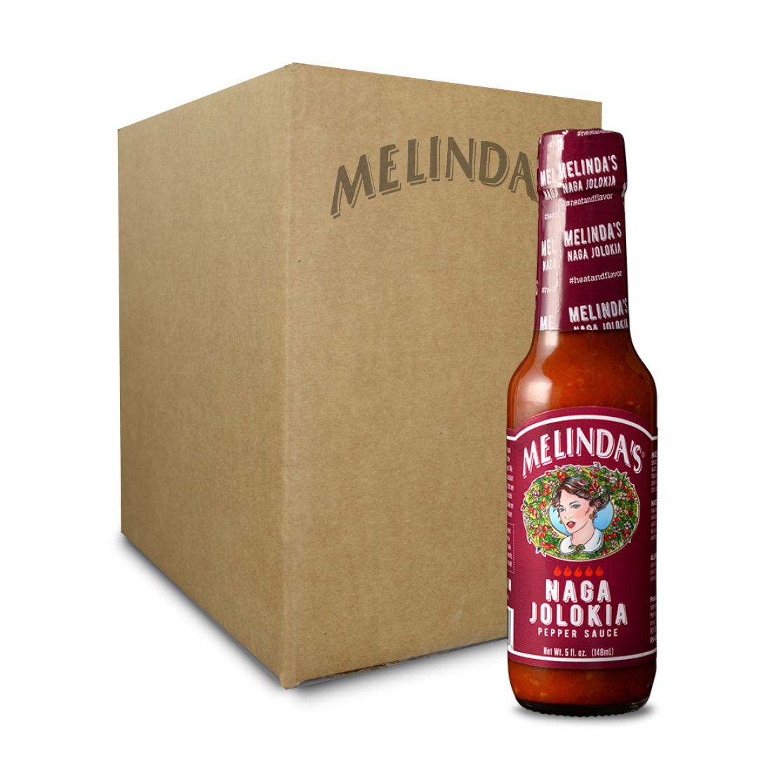 Melinda’s Naga Jolokia Pepper Hot Sauce (12 pk Case)