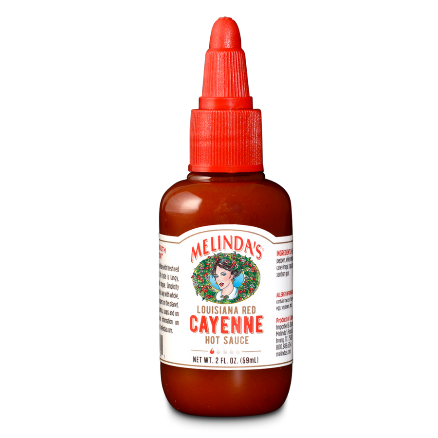 Louisiana Red Cayenne Hot Sauce 2 oz Mini-Squeeze