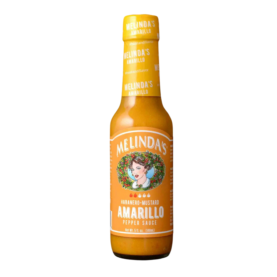 Melinda’s Amarillo Habanero Hot Mustard Sauce 5oz