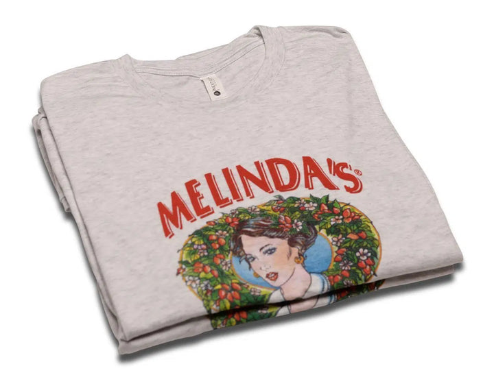 Melinda’s Next Level Tri-blend Heather White Unisex Tee