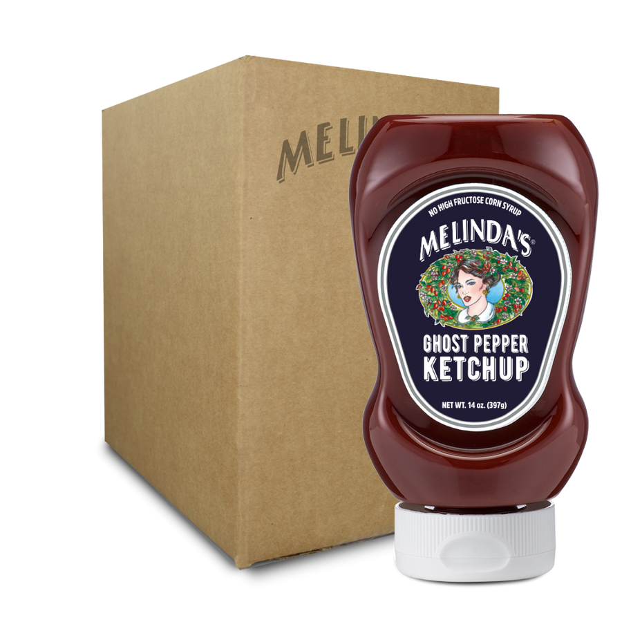 Melinda’s Ghost Ketchup (Squeeze 6 pk Case)