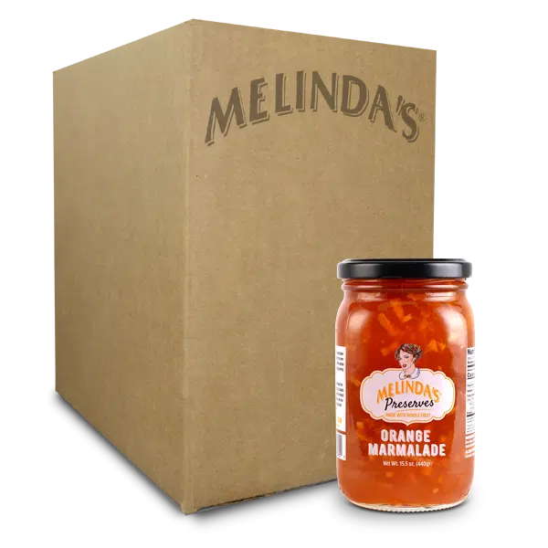 Melinda’s Whole Fruit Preserves Orange Marmalade (6pk Case)