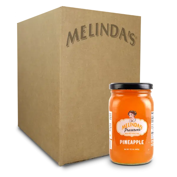 Melinda’s Whole Fruit Preserves Pineapple (6pk Case)