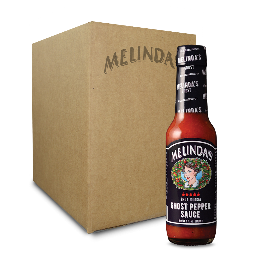 Melinda’s Ghost Pepper Hot Sauce (12 pk Case)