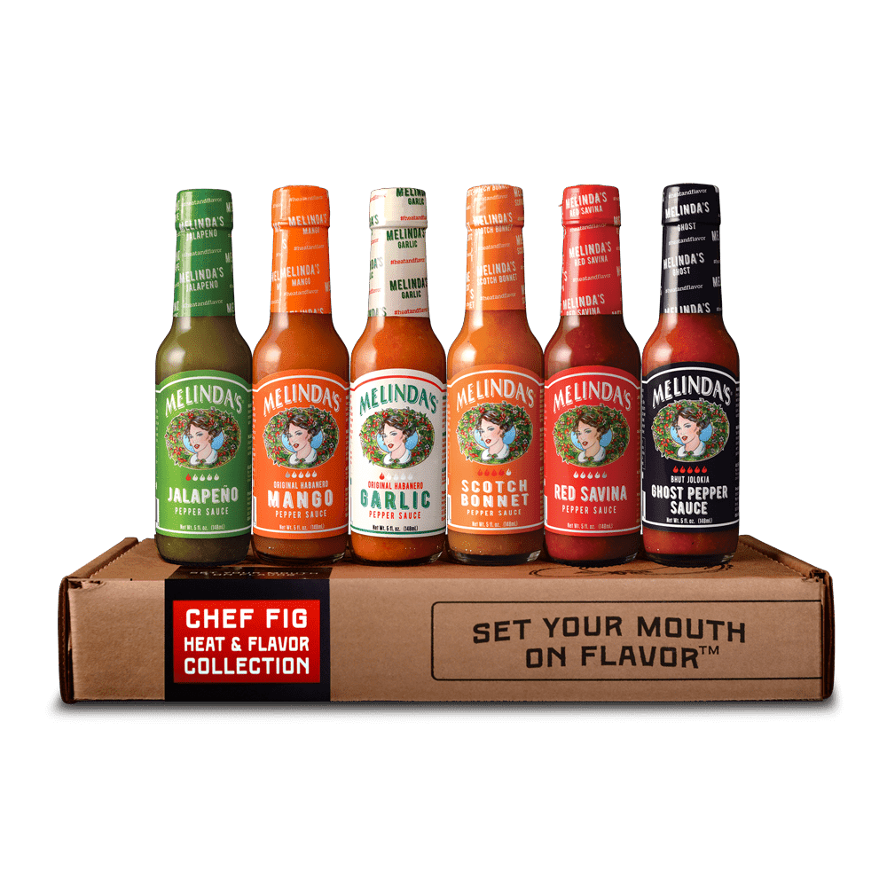 Melinda’s Mini Liquid Spice Rack (10 pack) - A curated collection of travel  size craft pepper sauces and condiments 